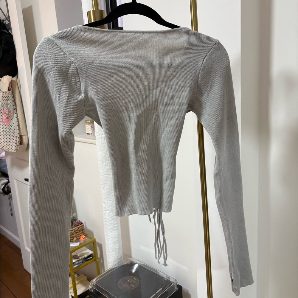 H&M Gray Women's Backless Top